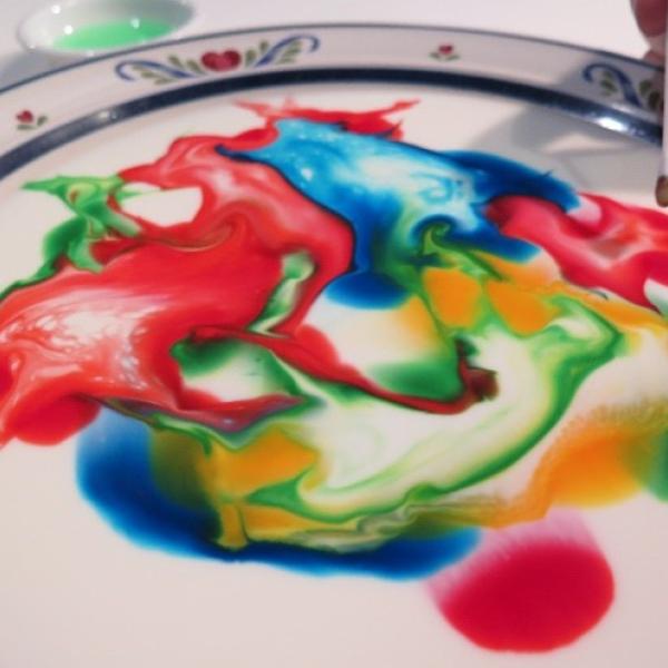 Milk ink printing