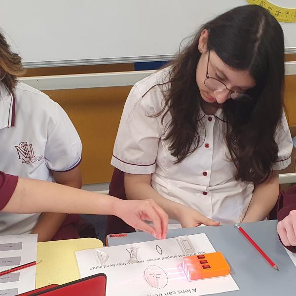 Deaf and hard-of-hearing students from Northmead CAPA HS