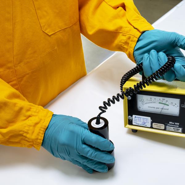 radiation safety training exercise
