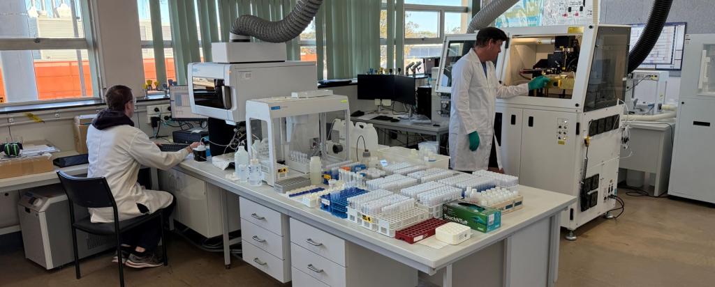 Elemental and trace metal analysis lab