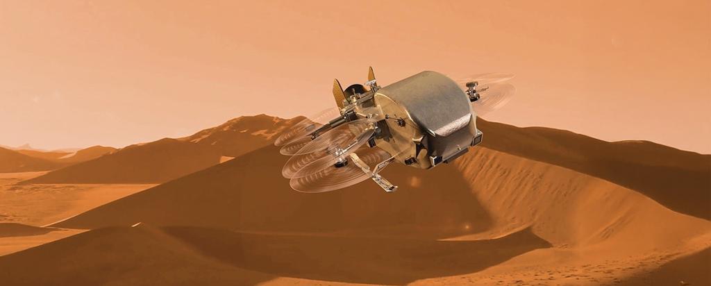 NASA Dragonfly space probe