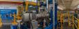view inside Synroc demonstration plant
