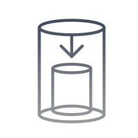 Icon showing Hot Isostatic Pressing capability