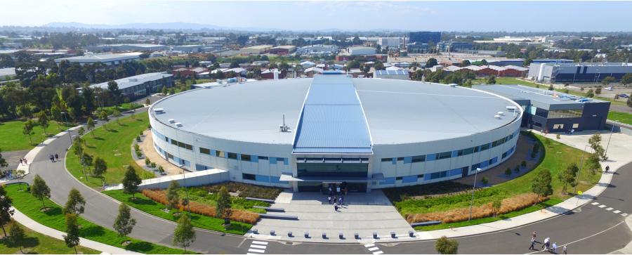 Aerial view of synchrotron