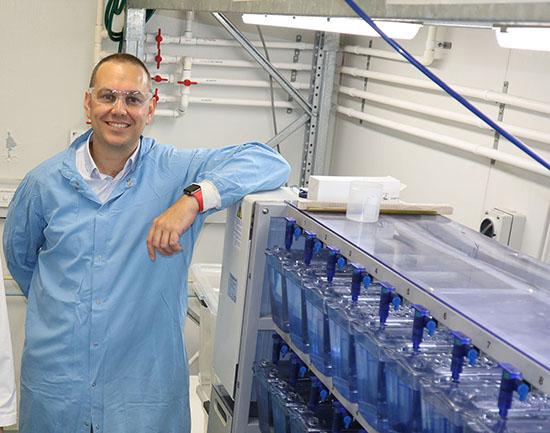 Tom Cresswell aquatic labs
