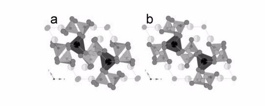 Crystal structure solid electrolyte